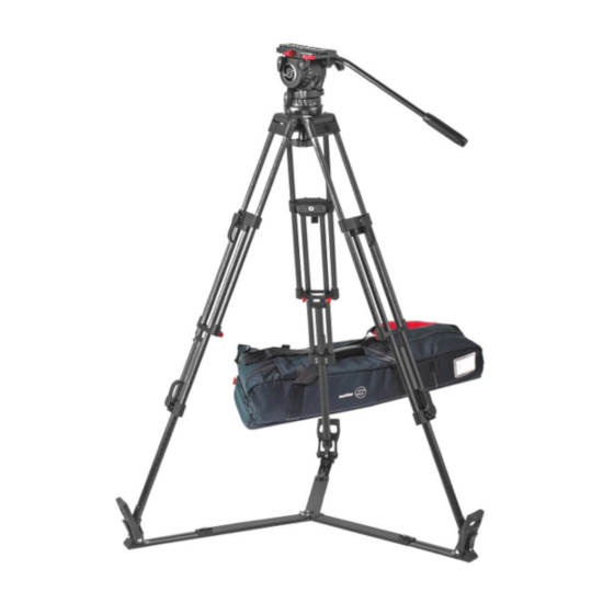 Sachtler FSB 10 ENG 2 CF Carbon Fiber Tripod System with Sideload Plate (100mm) 1042
