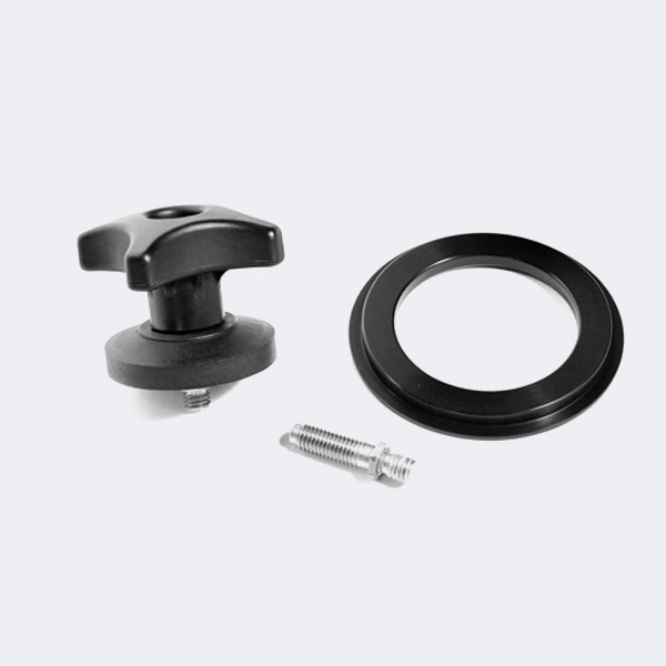 Sachtler Adapter 75/100 75mm Ball Base to 100mm Bowl Adapter