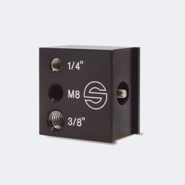 Sachtler 3985 Accessory Mount Adapter accessory, 1/4", 3/8", M8