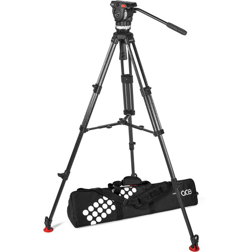Sachtler Ace XL Tripod System with CF Legs & Mid-Level Spreader (75mm Bowl) 1018C