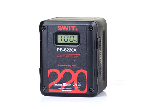 Swit PB-S220A 220Wh Multi-sockets Heavy Duty Digital Battery