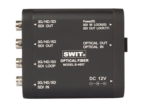 Swit S-4607 Bi-directional OPTICAL/SDI Converter
