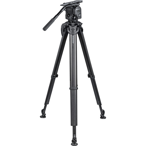 OConnor 1040 Fluid Head and flowtech 100 Tripod System with Handle and Case C1040-FT100