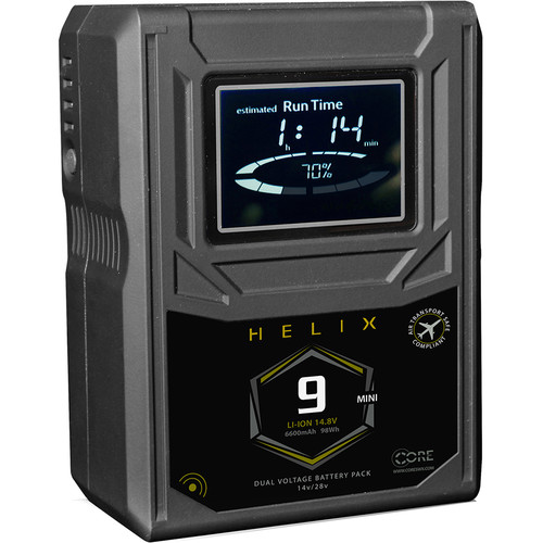 Core SWX HLX-9AG HELIX 9 Mini 3-Stud Battery