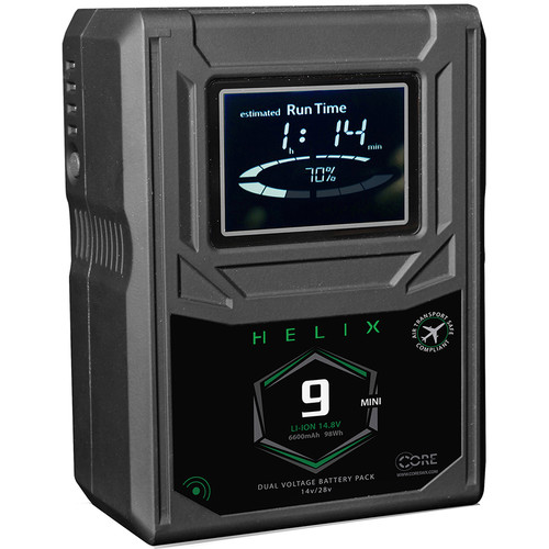 Core SWX HLX-9S HELIX 9 Mini V-Mt Battery