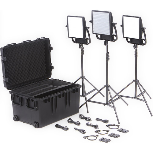 Litepanels Astra Bi-Color LED Traveler Trio Kit (V-Mount) 935-3211