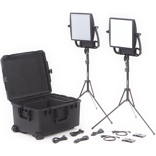 Litepanels Astra Bi-Color LED Traveler Duo Kit (Gold Mount) 935-3214