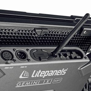 Litepanels Gemini 1x1 Soft RGBWW LED Panel (Pole-Operated Yoke, US Power Cable) 945-1311