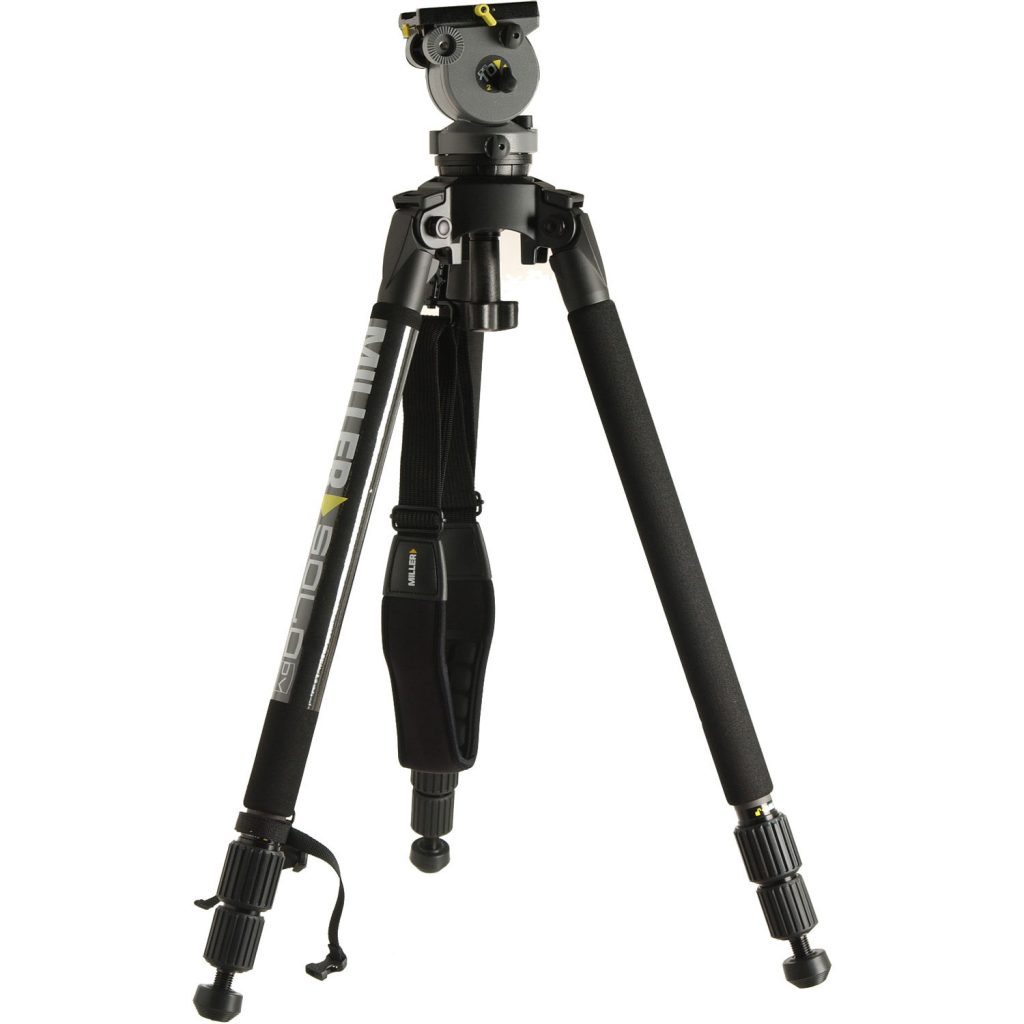 Miller SOLO DV10 Carbon Fiber Tripod System 1511