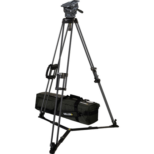 Miller 3034 ArrowX 3 Sprinter II 1-Stage Aluminum Tripod System 3034