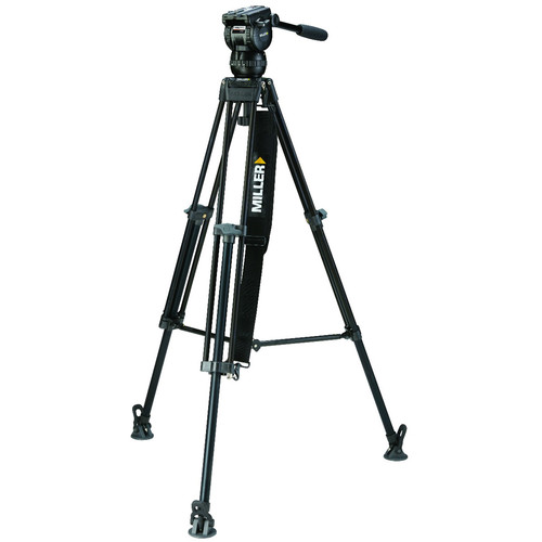 Miller CX2 Fluid Head with Toggle 75 1-Stage Alloy Tripod System 3702
