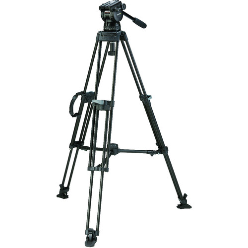 Miller CX10 Sprinter II 1-Stage Alloy Tripod System with Mid-Level Spreader 3752