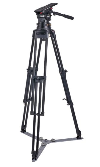 Miller CiNX 3 & HDC 150 1-Stage Tripod System with Ground Spreader 3814