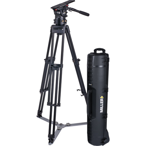 Miller CiNX 5 & HDC 100 1-Stage Tripod System with Ground Spreader 3832
