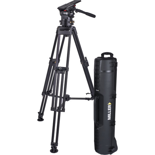 Miller CiNX 7 & HDC 100 1-Stage Tripod System with Mid-Spreader 3867