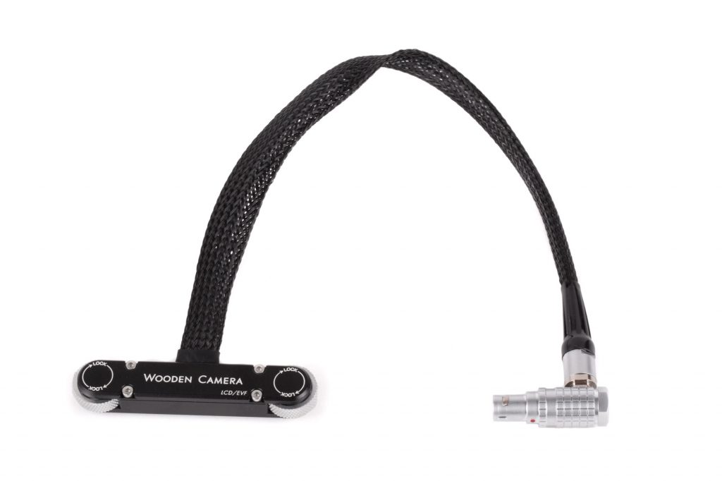 Wooden Camera - RED Male Pogo to Male LEMO Compatible LCD/EVF Cable (12", RED DSMC2) 221700