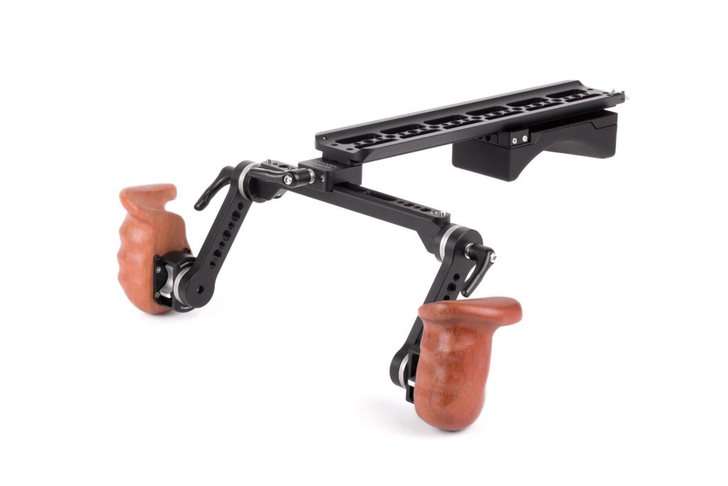 Wooden Camera - Shoulder Rig v2 (Mid, Wooden Grip) 223700