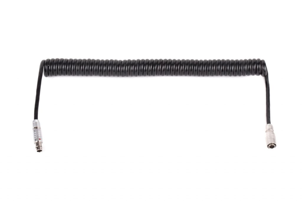 Wooden Camera - WC Coiled 3pin Fischer to 4pin Hirose Cable  227600