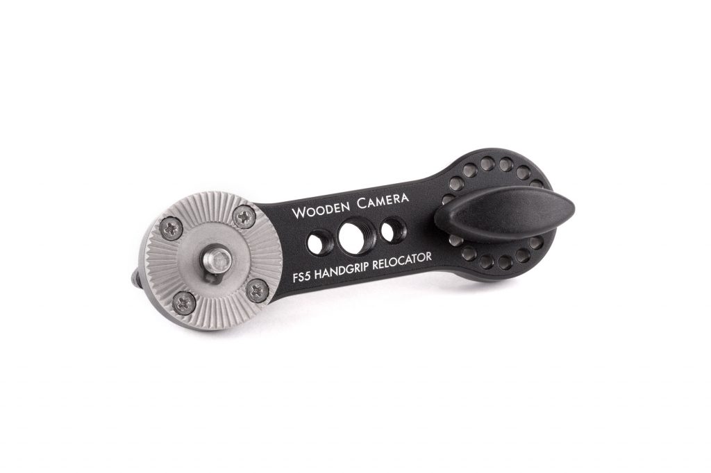 Wooden Camera - Sony FS5 Handgrip Relocator (ARRI Rosette) 230100