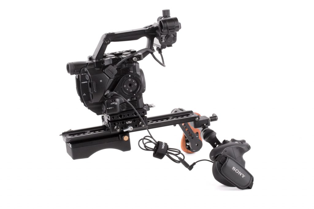 Wooden Camera - Sony FS5 Handgrip Relocator (ARRI Rosette) 230100