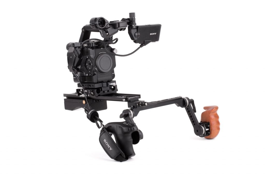 Wooden Camera - Sony FS5 Handgrip Relocator (ARRI Rosette) 230100