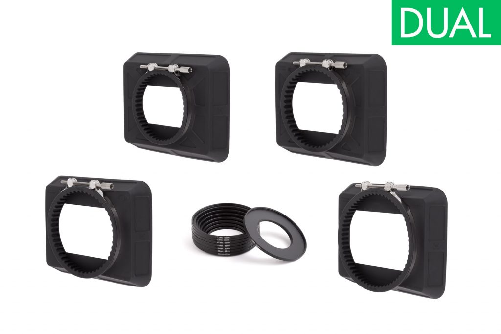 Wooden Camera - Zip Box Double 4x5.65 Kit (80-85mm, 90-95mm, 100-105mm, 110-115mm, Adapter Rings) 243000