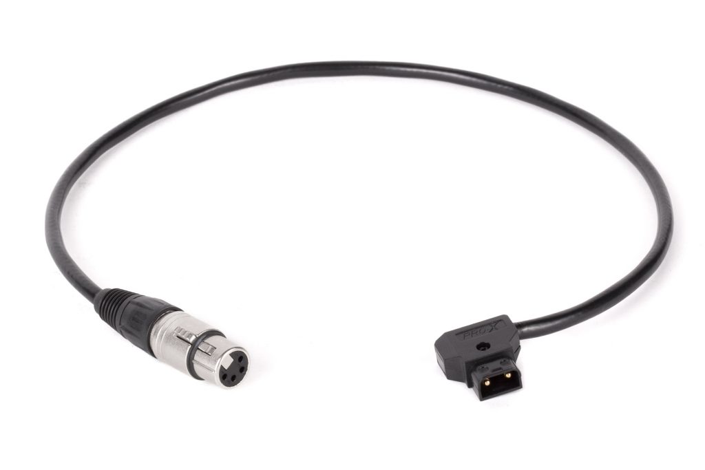 Wooden Camera - D-Tap to 4pin XLR Female Straight (20") 250200