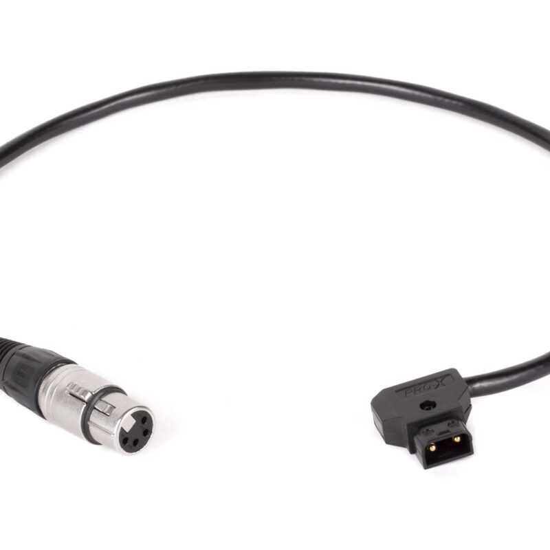 Wooden Camera - D-Tap to 4pin XLR Female Straight (20") 250200