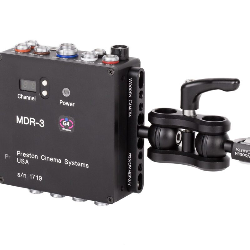 Wooden Camera - Preston MDR3 / MDR4 Ultra Arm Mounting Kit (3/8-16 ARRI Accessory Mount) 251100