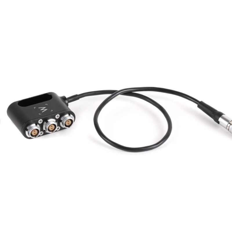 Wooden Camera - 1 to 3 Mini Power Splitter (2pin LEMO) 258600