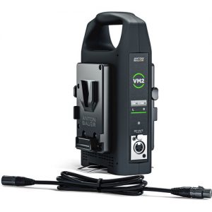 Anton Bauer VM2 Dual-Bay Charger with 4-Pin XLR Output (V-Mount) 8475-0143