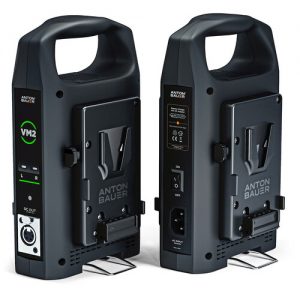 Anton Bauer VM2 Dual-Bay Charger with 4-Pin XLR Output (V-Mount) 8475-0143