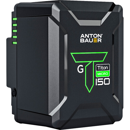 Anton Bauer Titon Micro 150 Gold Mount Lithium-Ion Battery 8675-0165