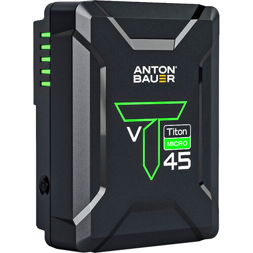 Anton Bauer Titon Micro 45 V-Mount Lithium-Ion Battery 8675-0166