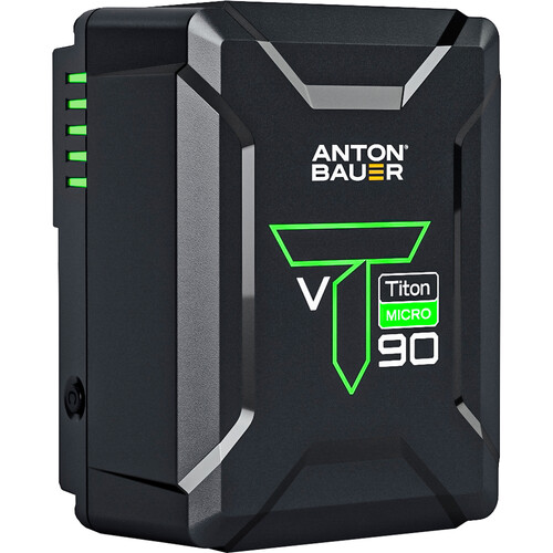 Anton Bauer Titon Micro 90 V-Mount Lithium-Ion Battery 8675-0167