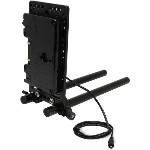 Core SWX Battery Plate with Cheese Plate & 15mm LWS Rod Clamp for Canon C100/C100 MK2 (Gold Mount) RMG-C100