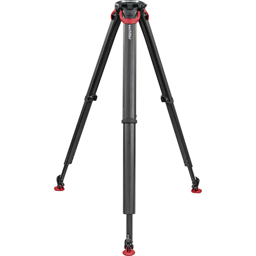 Sachtler flowtech 100 Carbon Fiber Tripod with Rubber Feet 5584