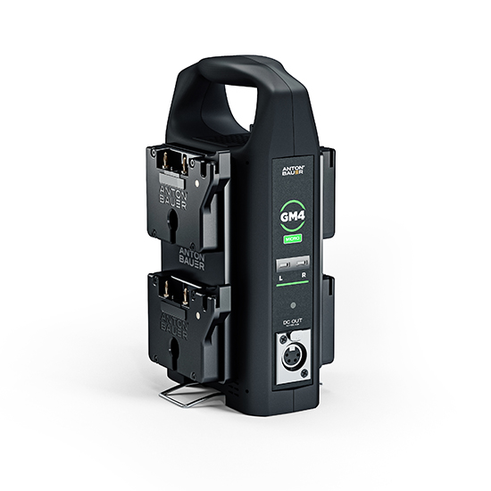 Anton Bauer GM4 4-Position Micro Battery Charger (Gold-Mount) 8475-0144