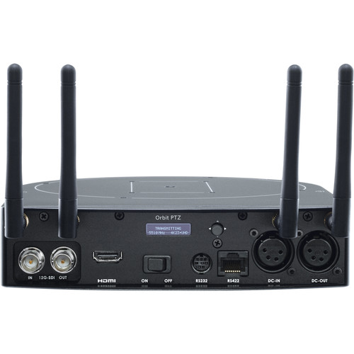 Teradek Orbit PTZ 4K 12G-SDI/HDMI Wireless Transmitter (Black) 10-2566