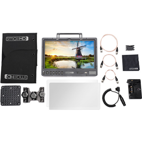 SmallHD 1303 HDR 13" Production Monitor V-Mount Kit MON-1303HDR-VM-KIT