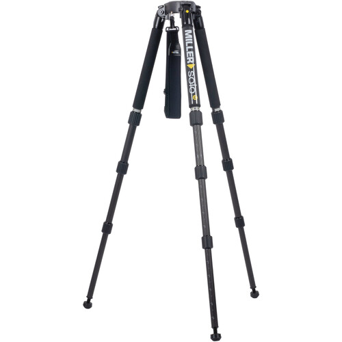 Miller Solo-Q 100 3-Stage Carbon Fiber Tripod 2520
