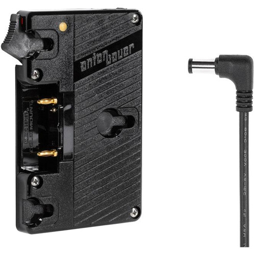 Anton Bauer Gold Mount Battery Bracket with P-Tap and Sony/Panasonic DC Barrel Output 8075-0280