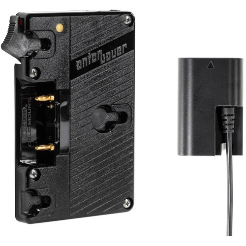 Anton Bauer Gold Mount Battery Bracket with P-Tap and Canon LP-E6 Dummy Battery Output 8075-0310