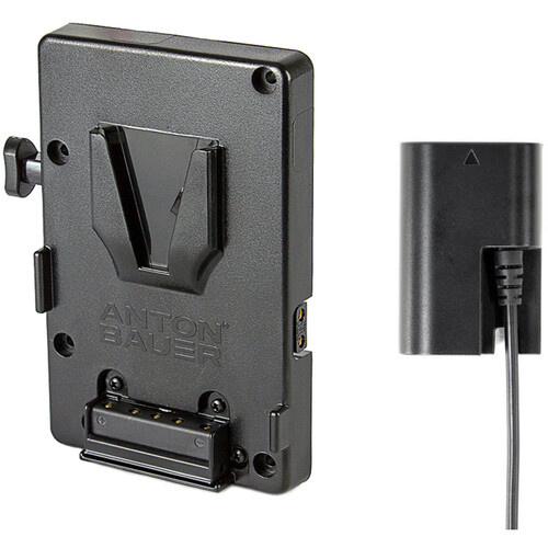 Anton Bauer V-Mount Battery Bracket with P-Tap and Canon LP-E6 Dummy Battery Output 8075-0311