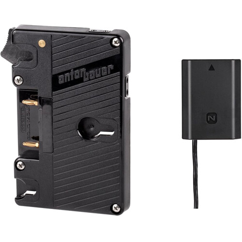 Anton Bauer Gold Mount Battery Bracket with P-Tap and Sony NP-FZ100 Dummy Battery Output 8075-0316