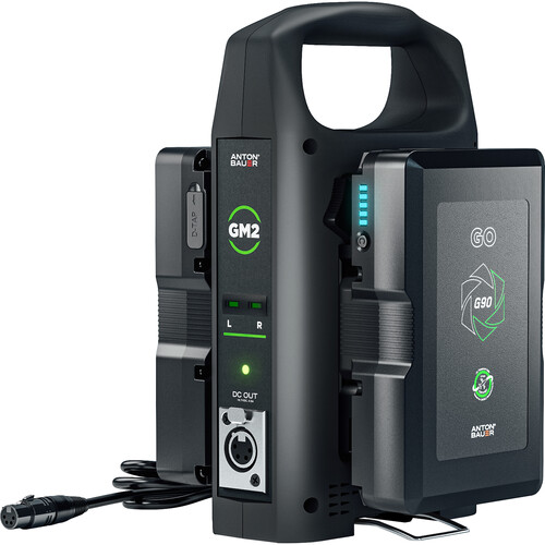 Anton Bauer Go 90 2-Battery and Charger Travel Kit (Gold Mount) 8275-0153