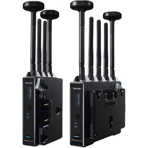 Teradek Bolt 4K MAX Wireless TX/RX Set (V-Mount) 10-2119-V