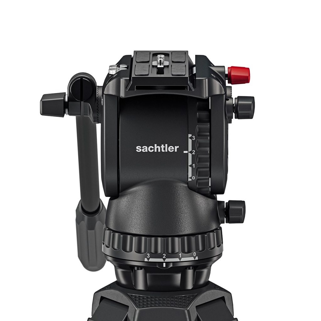 Sachtler System FSB 6 MK II Sideload and 75/2 Aluminum Tripod Legs with Mid-Level Spreader and Bag 0473AM