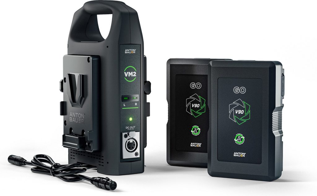 Anton Bauer Go 90 2-Battery and Charger Travel Kit (V-Mount) 8275-0152
