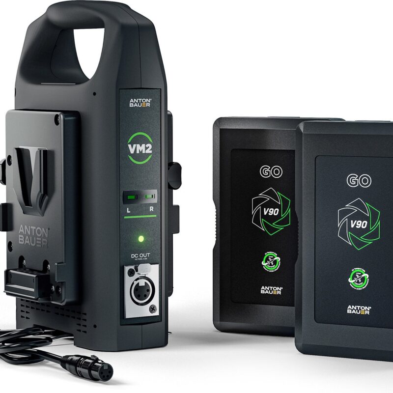 Anton Bauer Go 90 2-Battery and Charger Travel Kit (V-Mount) 8275-0152